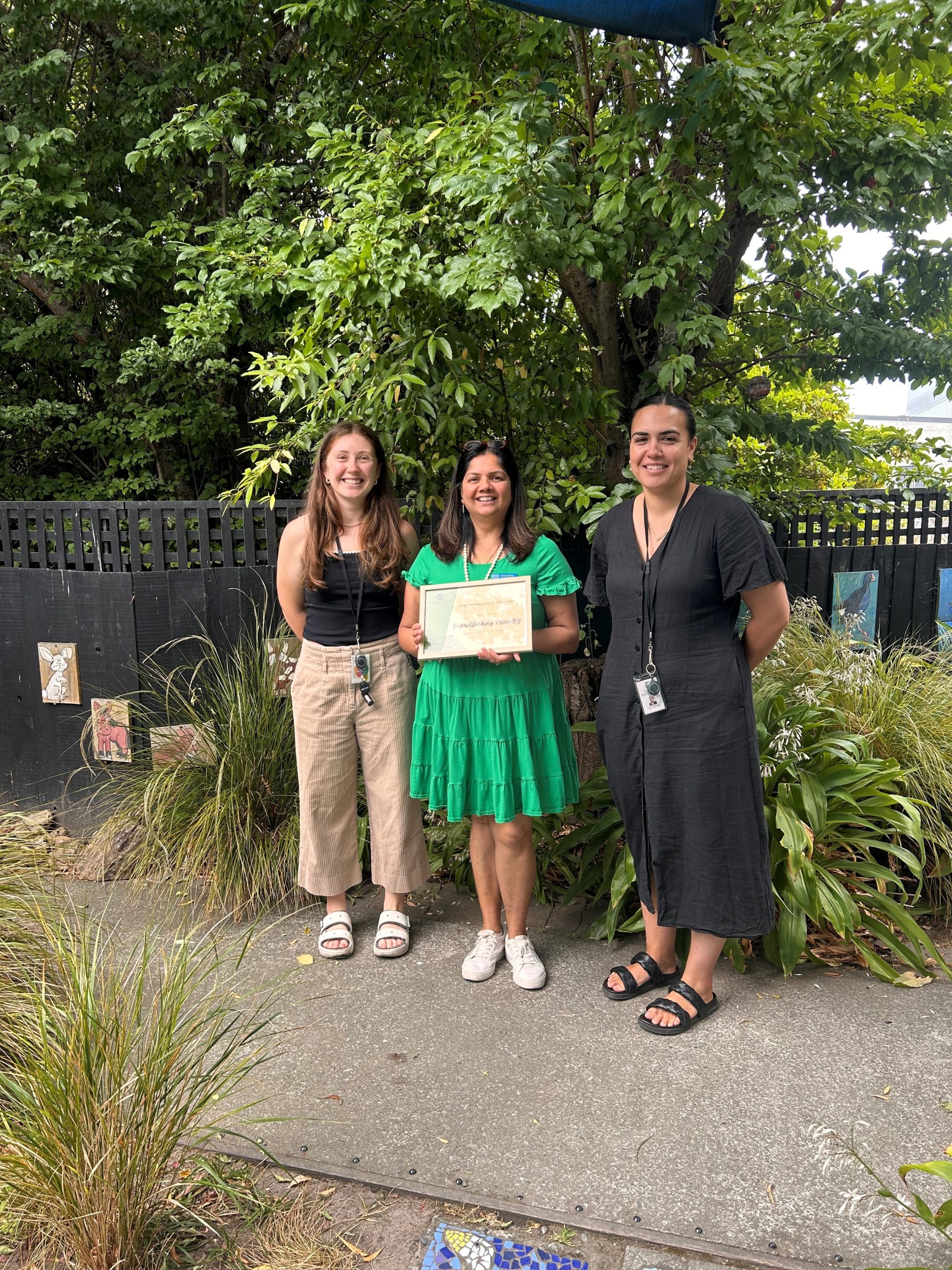 Lincoln University Early Childhood Centre certifies as Breastfeeding Friendly!